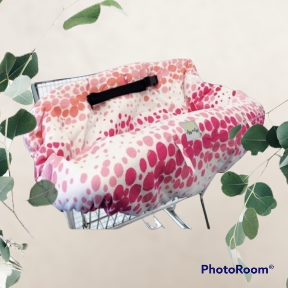 Itzy Ritzy Other - Itzy Ritzy Shopping Cart/High Chair Cover - Pink Dots